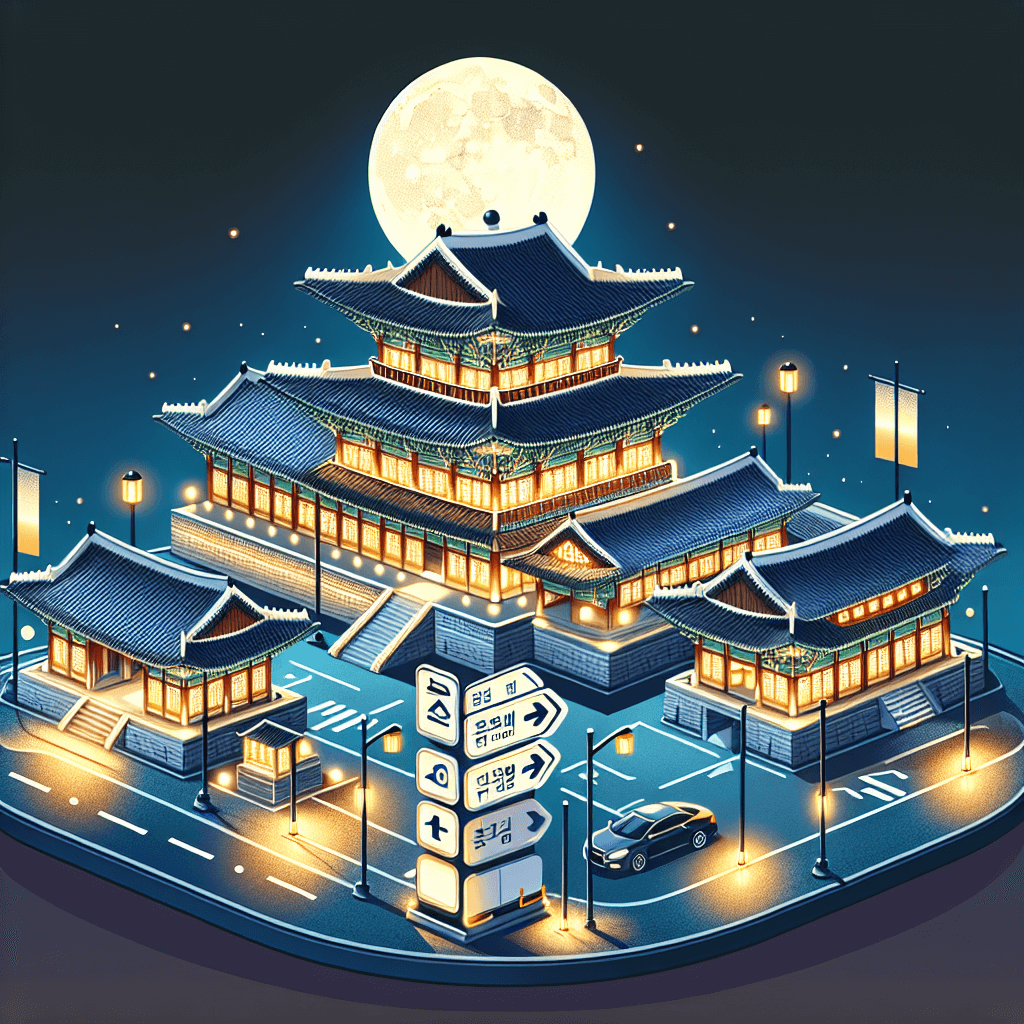 창경궁 야간 개장 및 주차장 등 시설 안내