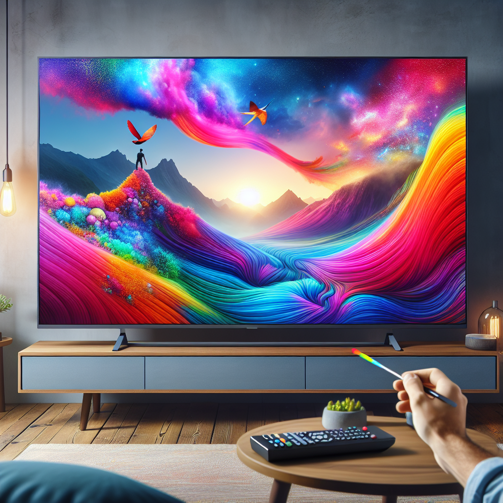 KQ55QD68AFXKR, 색감과 몰입감을 살린 퀀텀닷 TV