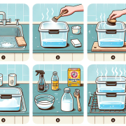 플라스틱 용기 냄새 제거, 음식 냄새 싹 없애는 팁