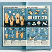 청소용 장갑 선택법, 기능과 위생 동시에 만족