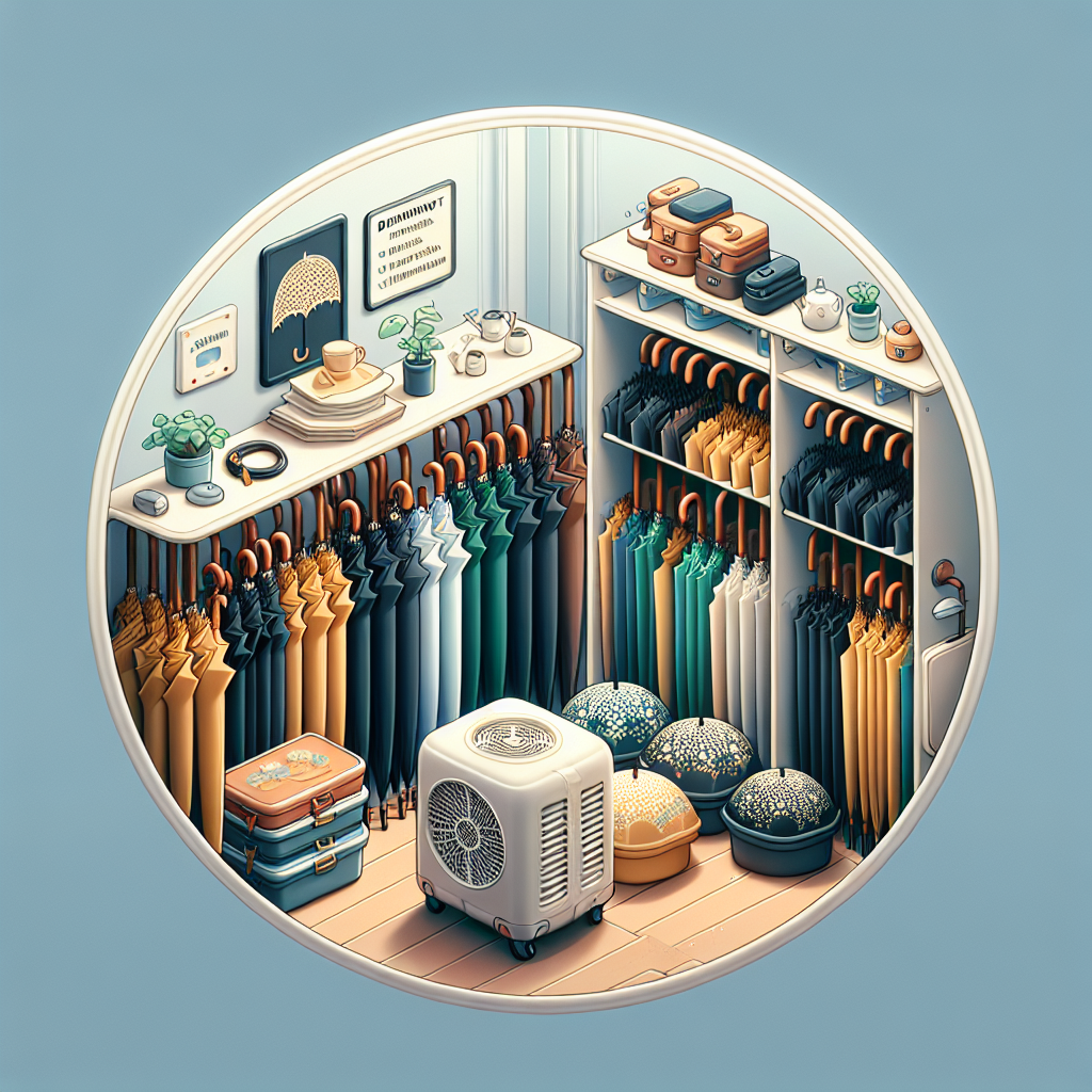 우산 보관법, 습기 제거와 곰팡이 방지 팁