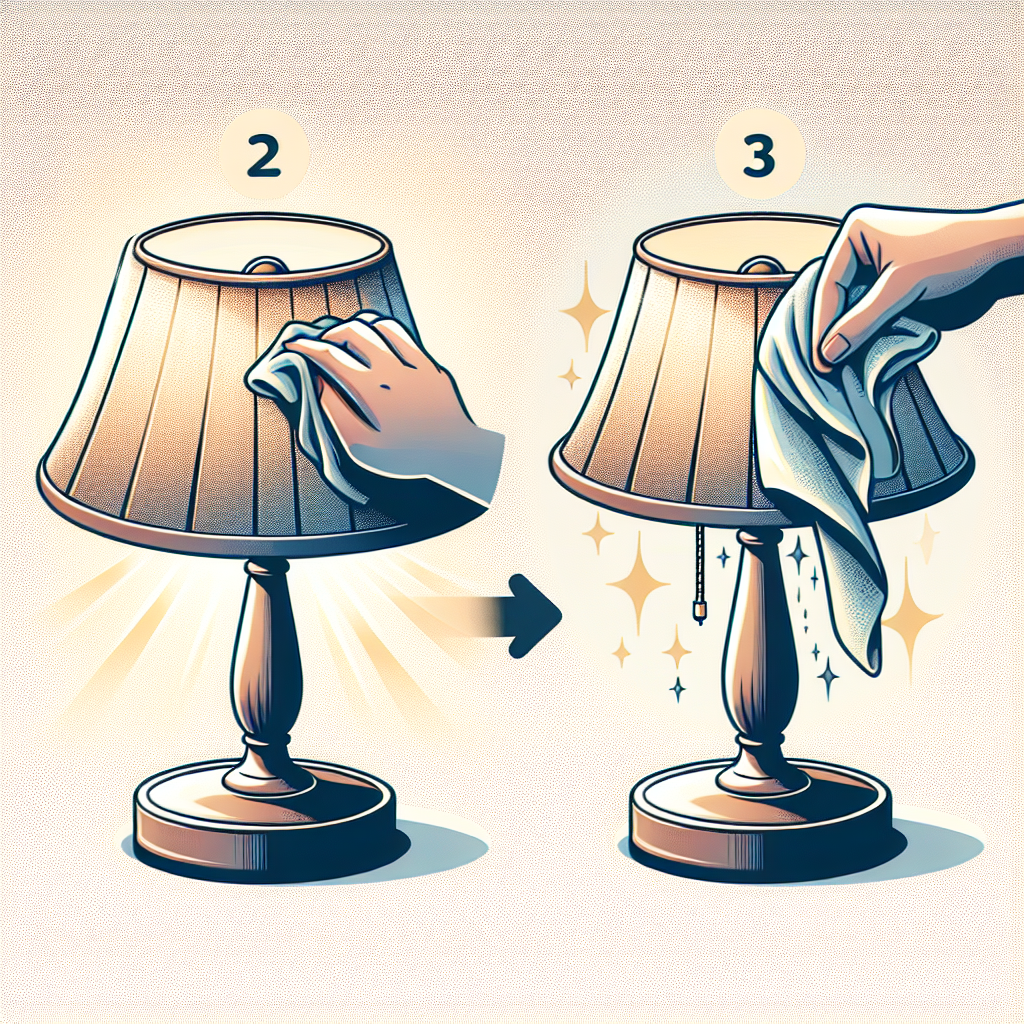 전등 갓 청소법, 먼지 제거로 밝기 살리는 방법