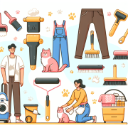 반려동물 털 제거법, 옷과 바닥에 붙은 털 쉽게 없애기