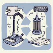 청소기 필터 세척법, 흡입력 유지하는 핵심 관리