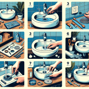 세면대 배수구 청소법, 물막힘 없이 쾌적하게