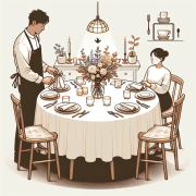 식탁보 정리 팁, 생활감 없애는 홈카페 분위기 만들기