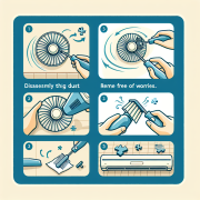 선풍기 날개 청소법, 먼지 걱정 없는 바람 만들기