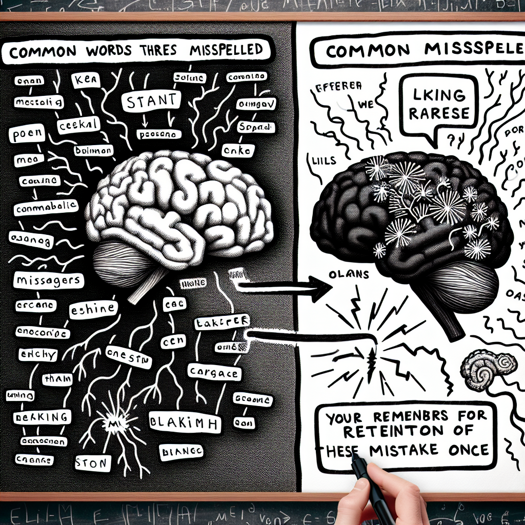 맞춤법 자주 틀리는 단어, 한 번 실수하면 기억에 남는 이유