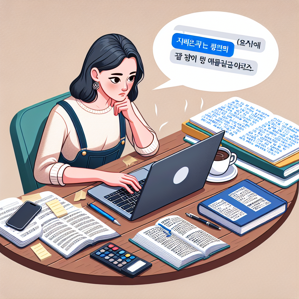 영문 자기소개서 번역, 한 문장 때문에 오래 고민하는 이유